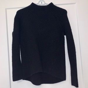 madewell women’s black turtleneck sweater